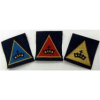 Pioneer Triangle Badges